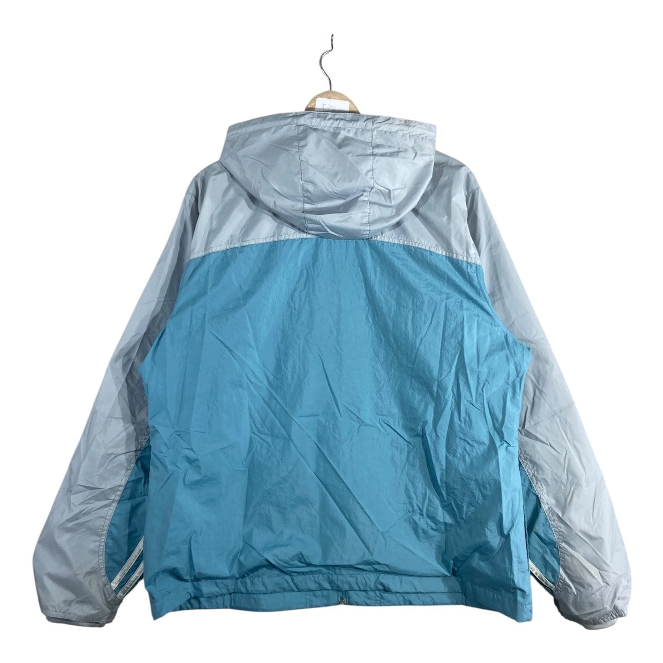 Vintage Adidas Colorblock Hooded Full Zip Windbreaker