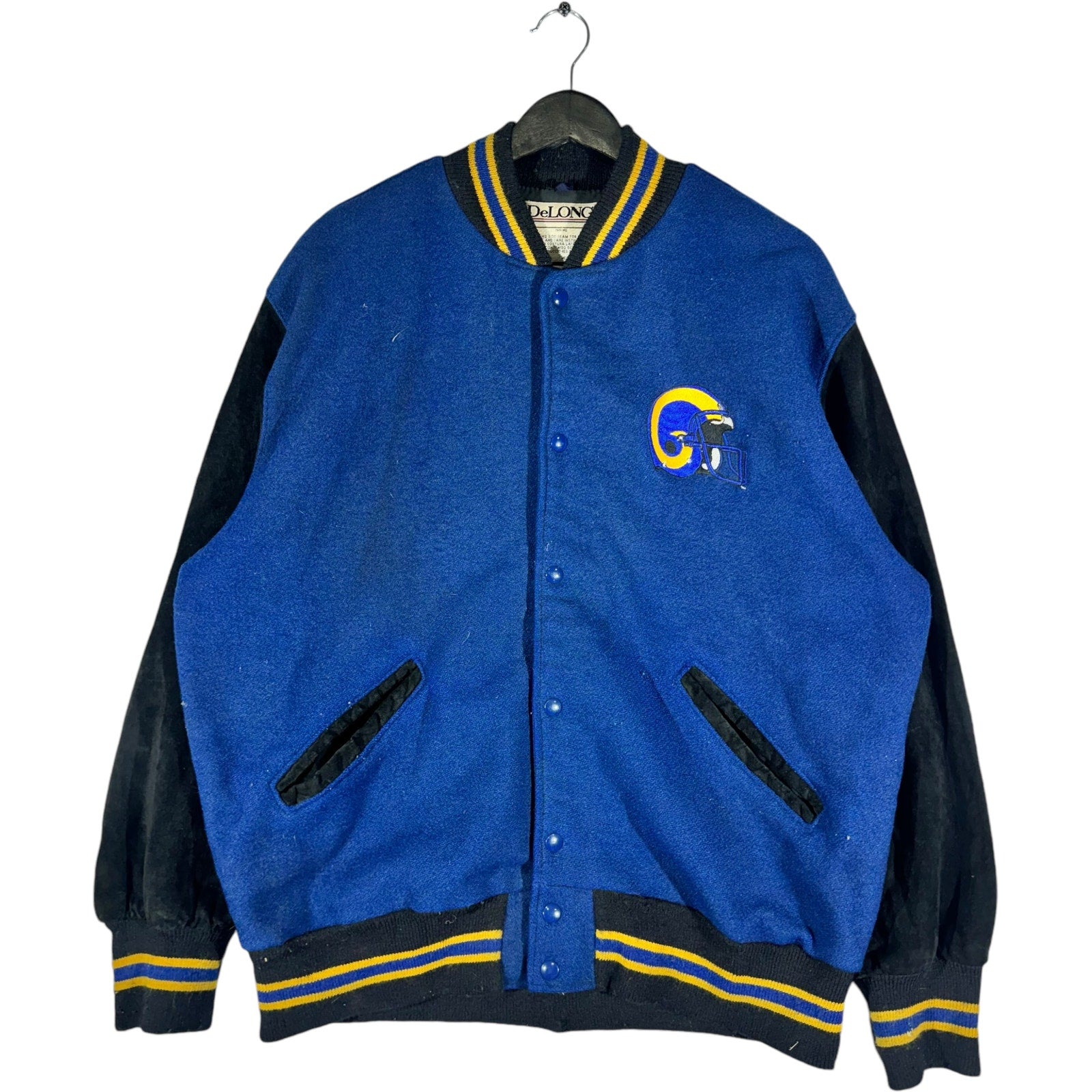 Vintage St. Louis Rams NFL Wool Varsity Jacket