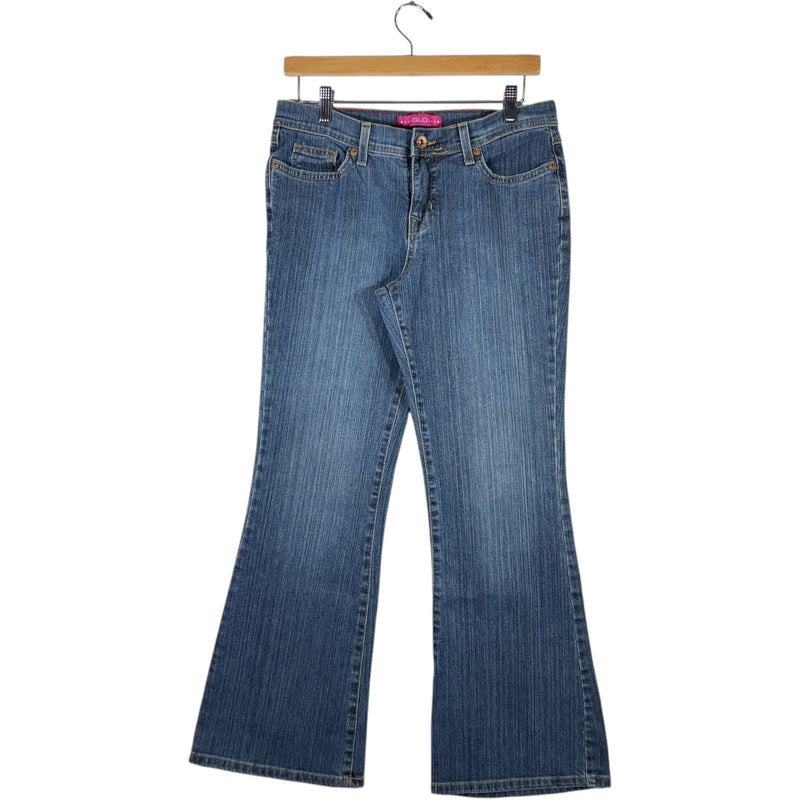 Vintage Glo Flared Denim Jeans 9