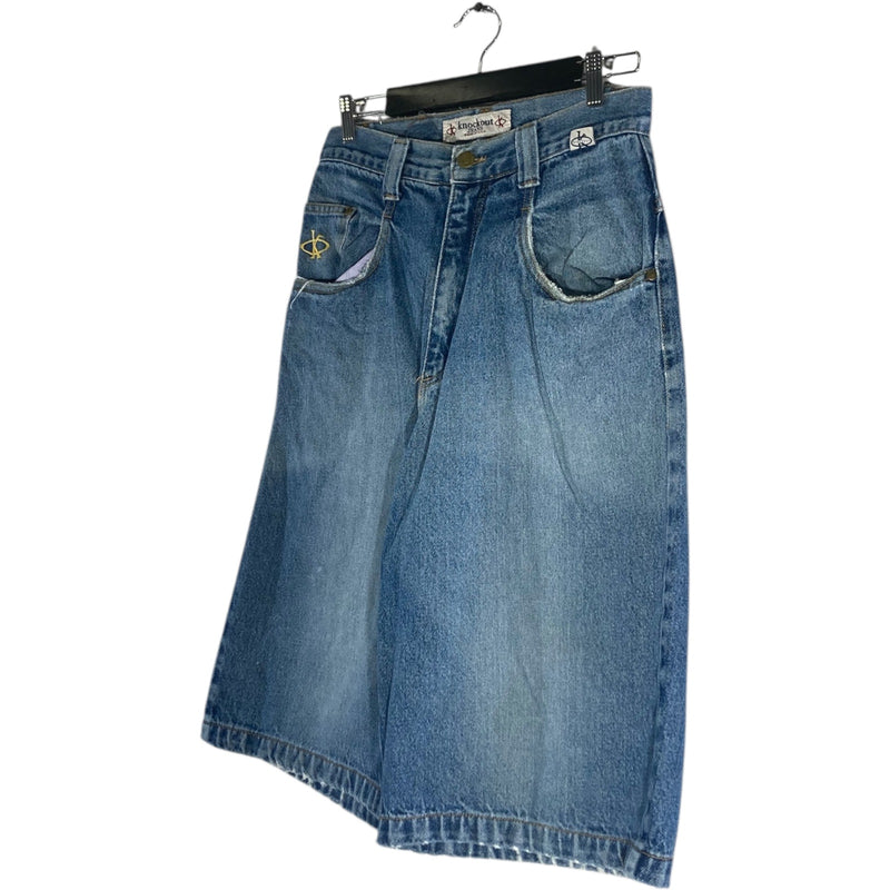 Vintage Knockout Bermuda Denim Shorts 30
