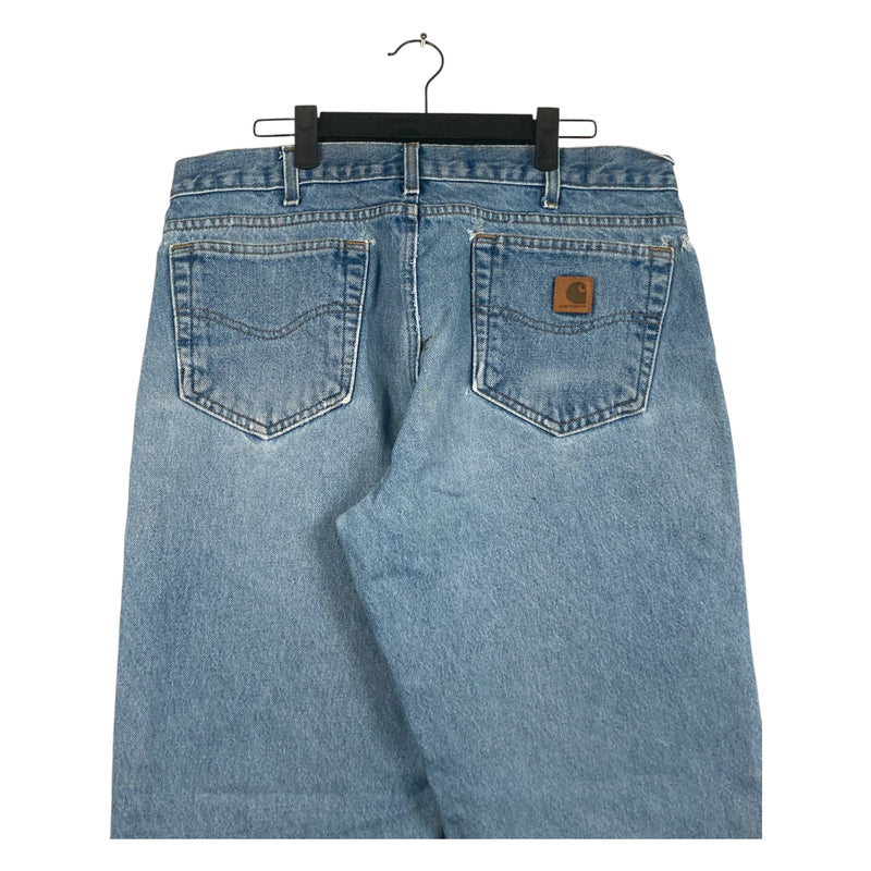 Vintage Carhartt Denim Cut Off Shorts 34