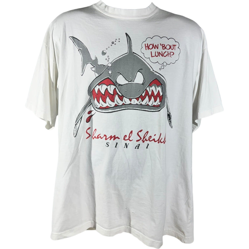 Vintage Shark "How About Lunch?" Tee