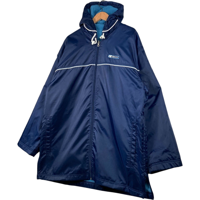 Vintage Nike Reversible Fleece Lined Hooded Jacket
