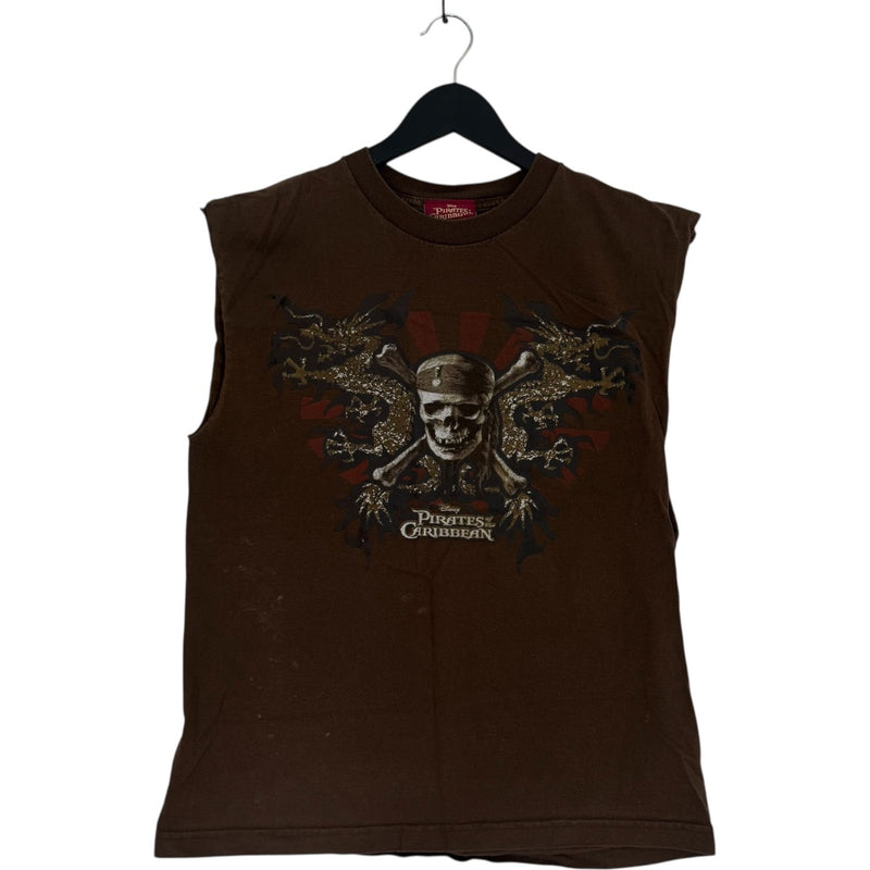 Vintage Pirates Caribbean Logo Tank Top