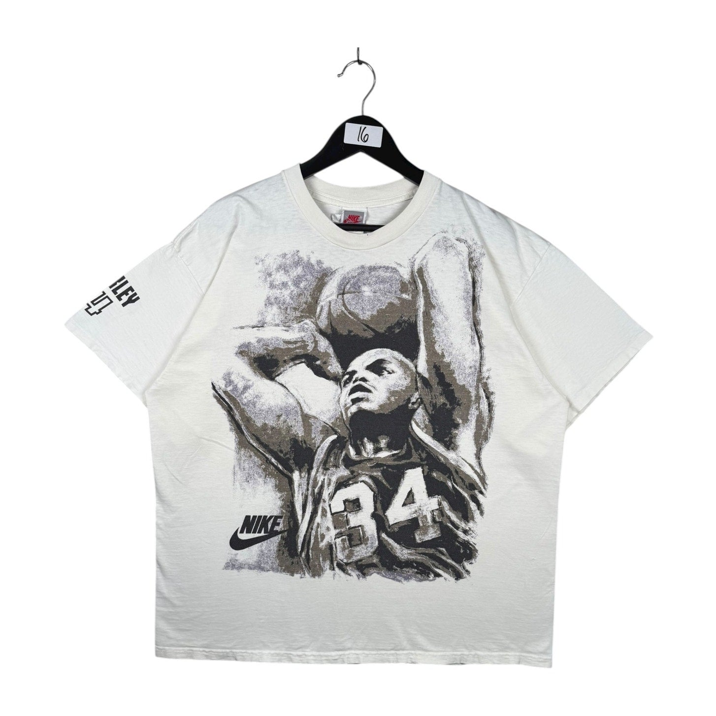 Vintage Nike Charles Barkley 34 Basketball Graphic T-Shirt