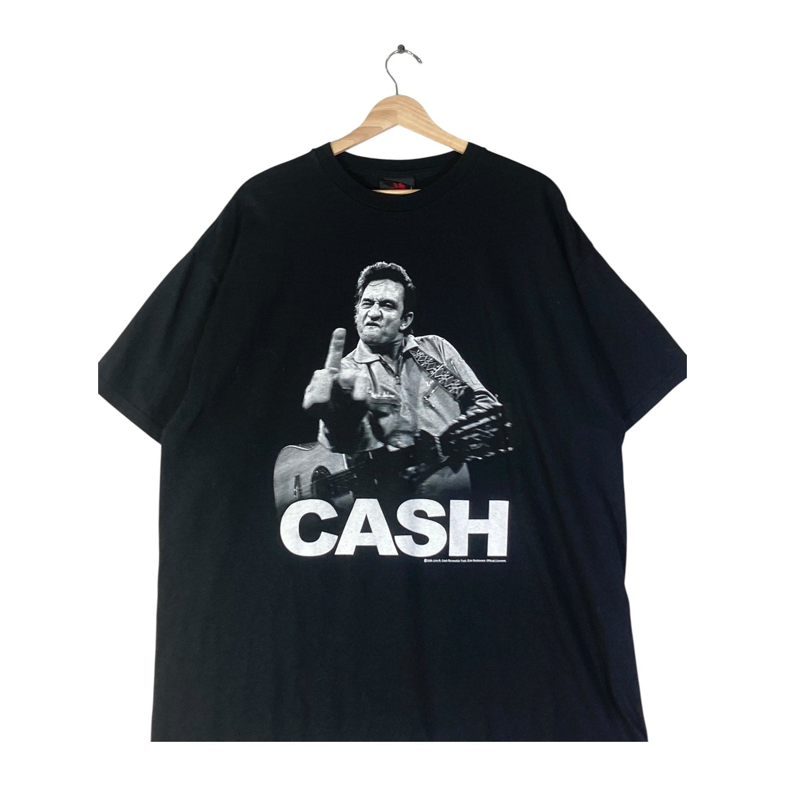 Vintage Johnny Cash Middle Finger T-Shirt