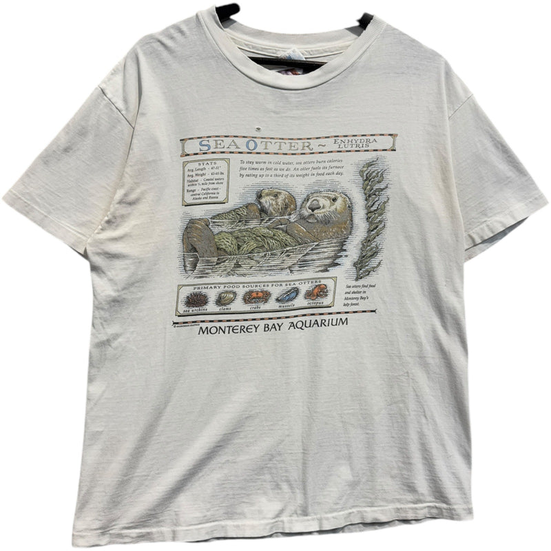 Vintage Monterey Bay Aquarium Sea Otter Tee 90s