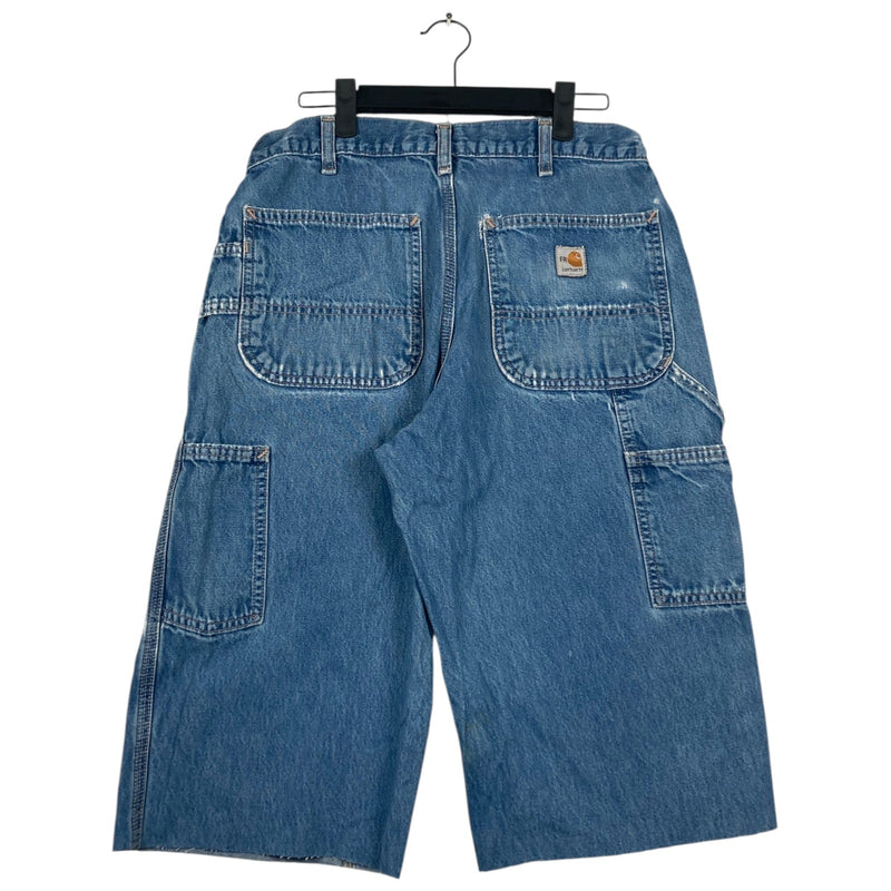 Vintage Carhartt Denim Carpenter Cut Off Shorts 32