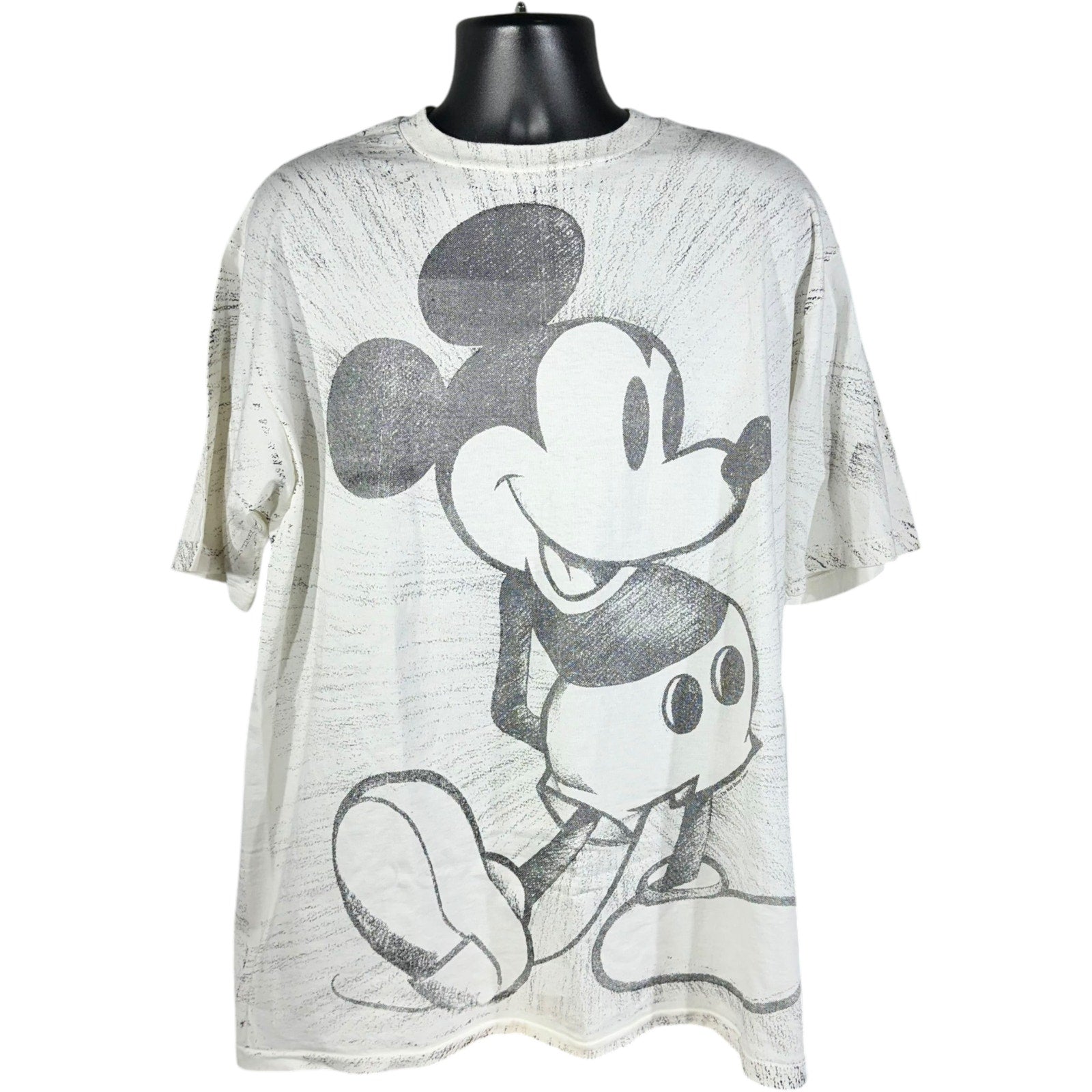 Vintage Disney Mickey Mouse AOP Tee 90s