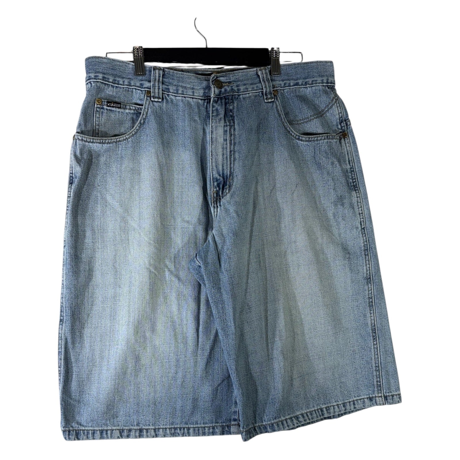 Vintage CJ Bermuda Utility Denim Shorts 38