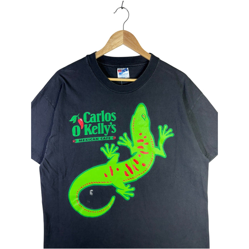 Vintage Carlos O’Kelly’s Mexican Cafe Neon Gecko T-Shirt