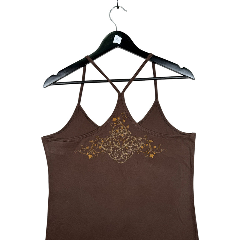 Vintage Harley Davidson Floral Cami Tank Top