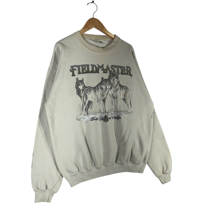 Vintage FieldMaster Wolves Graphic Crewneck