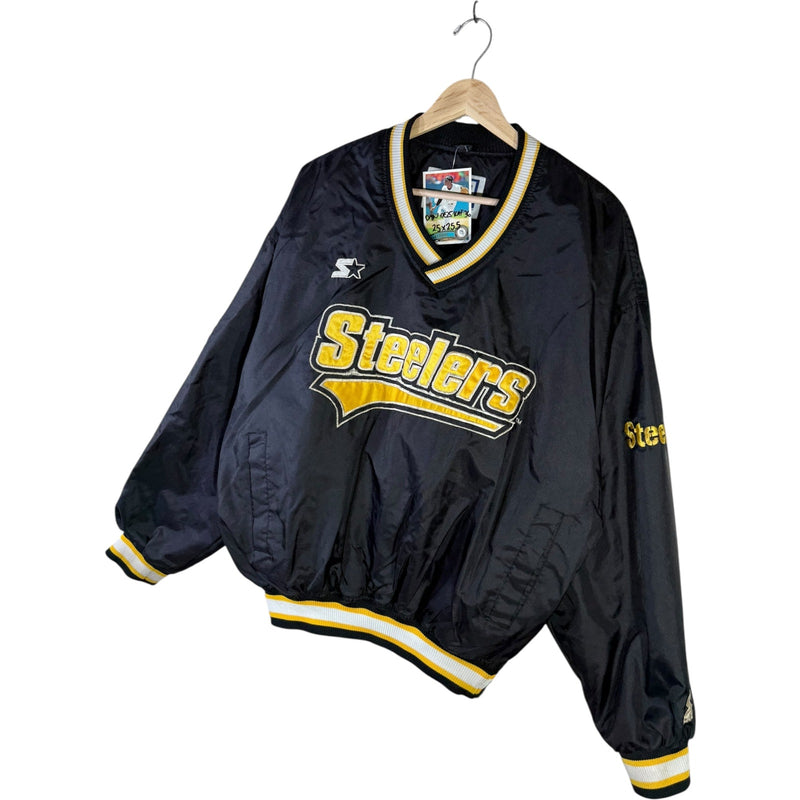 Vintage Starter Pittsburgh Steelers NFL Bomber Jacket