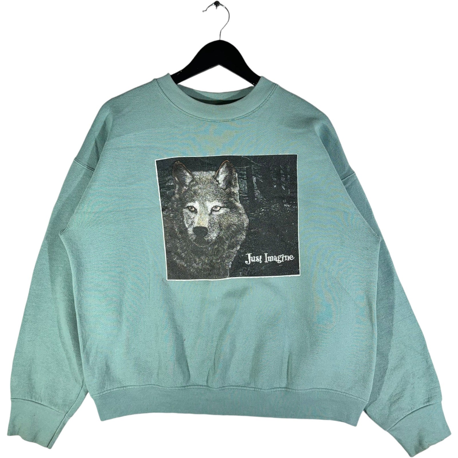 Vintage Wolf Nature Crewneck