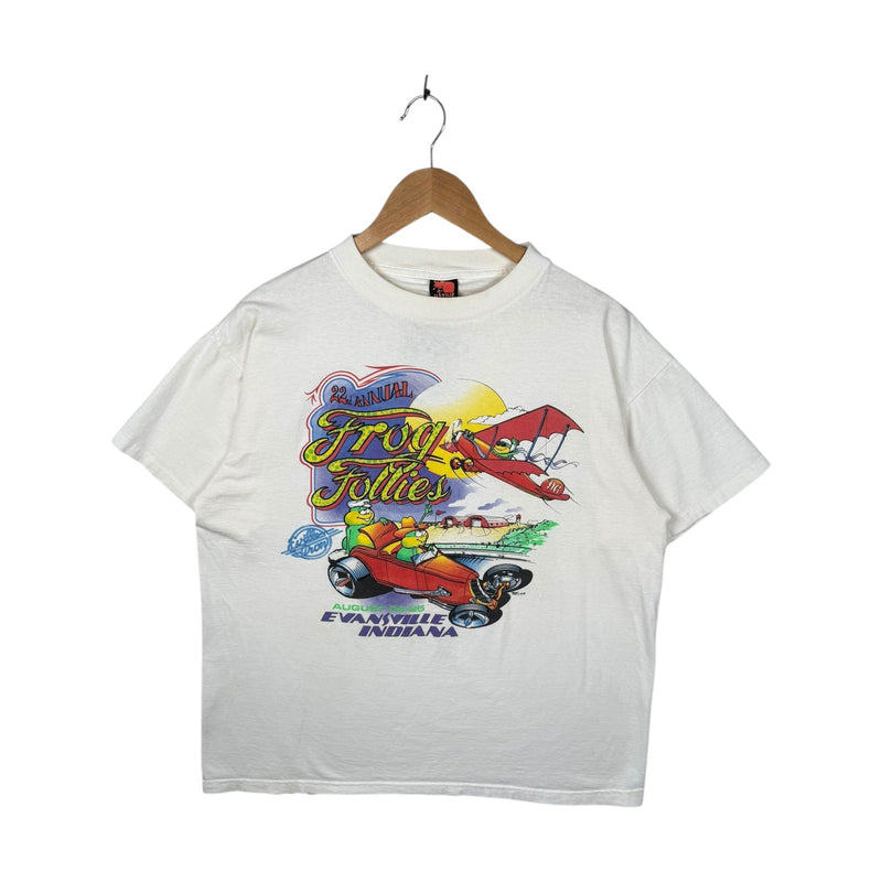 Vintage Frog Follies Hot Rod Car Show T-Shirt