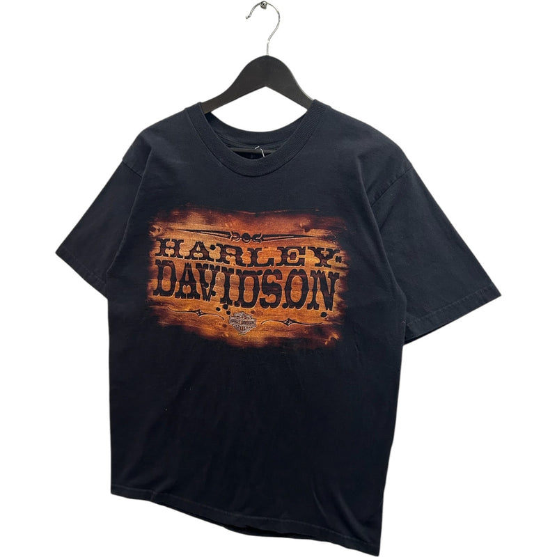 Vintage Harley Davidson Chest Spellout Tifton Georgia Tee