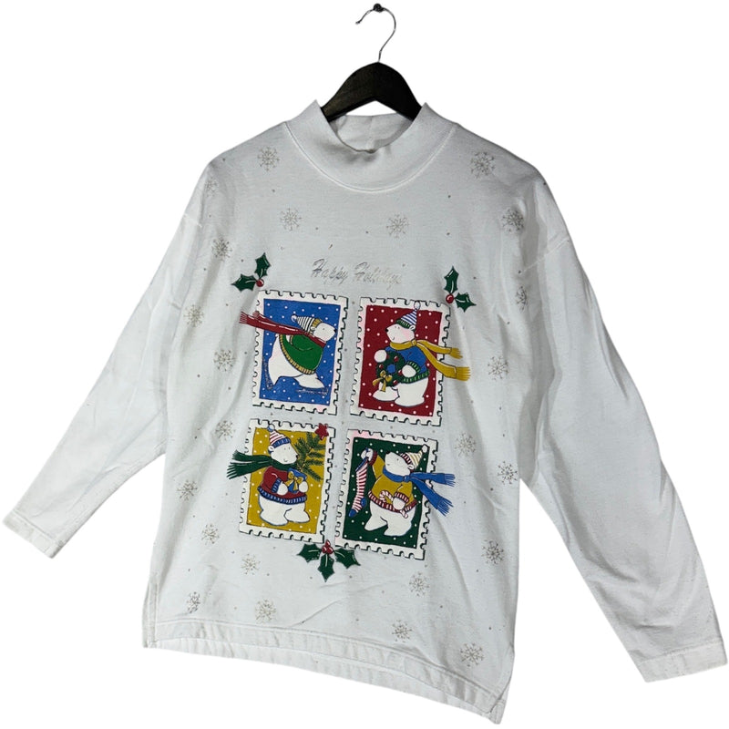 Vintage Polar Bear Christmas Crewneck