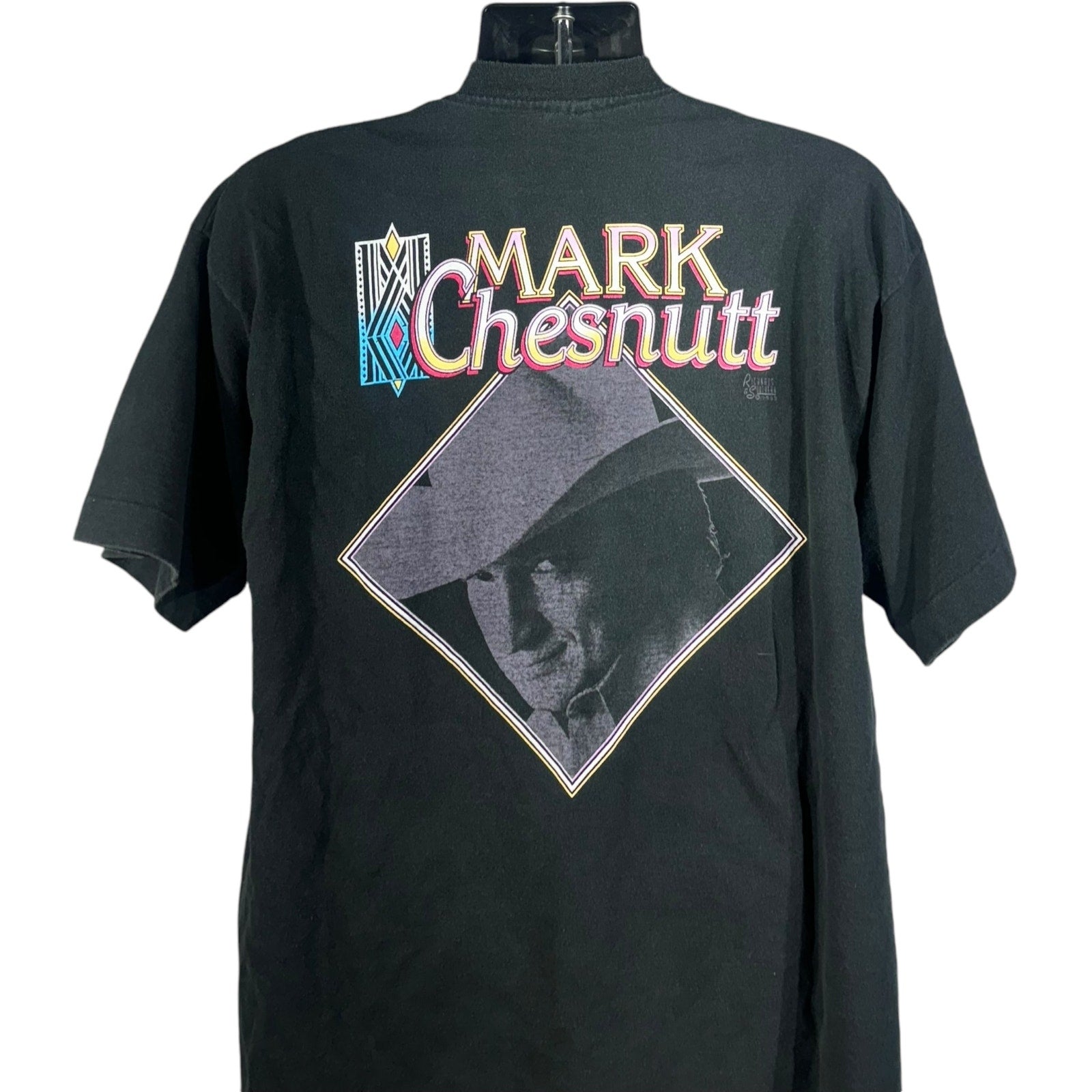 Vintage Mark Chesnutt Double Sided Country Music Tee 90s