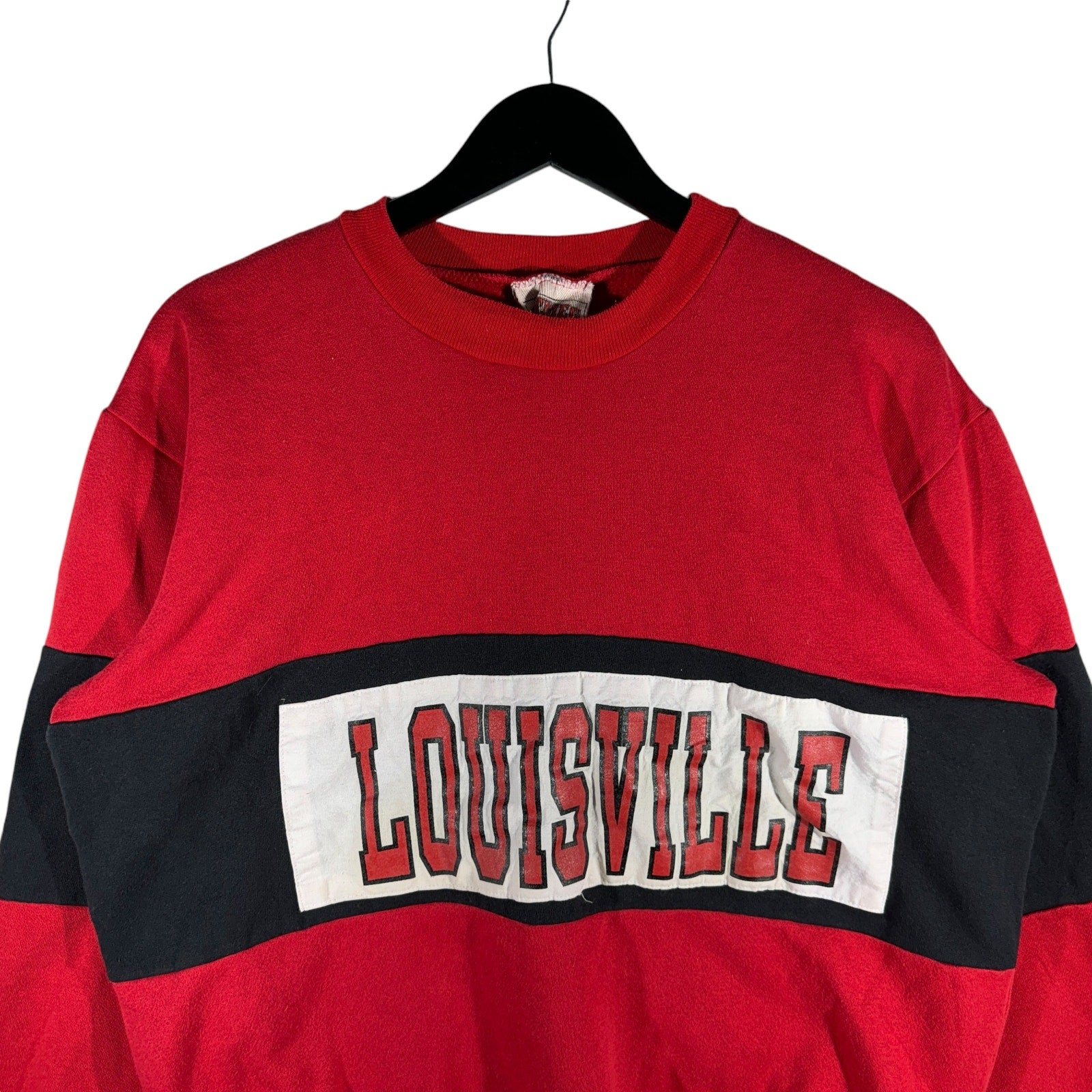 Vintage Nutmeg University Of Louisville Spellout Crewneck