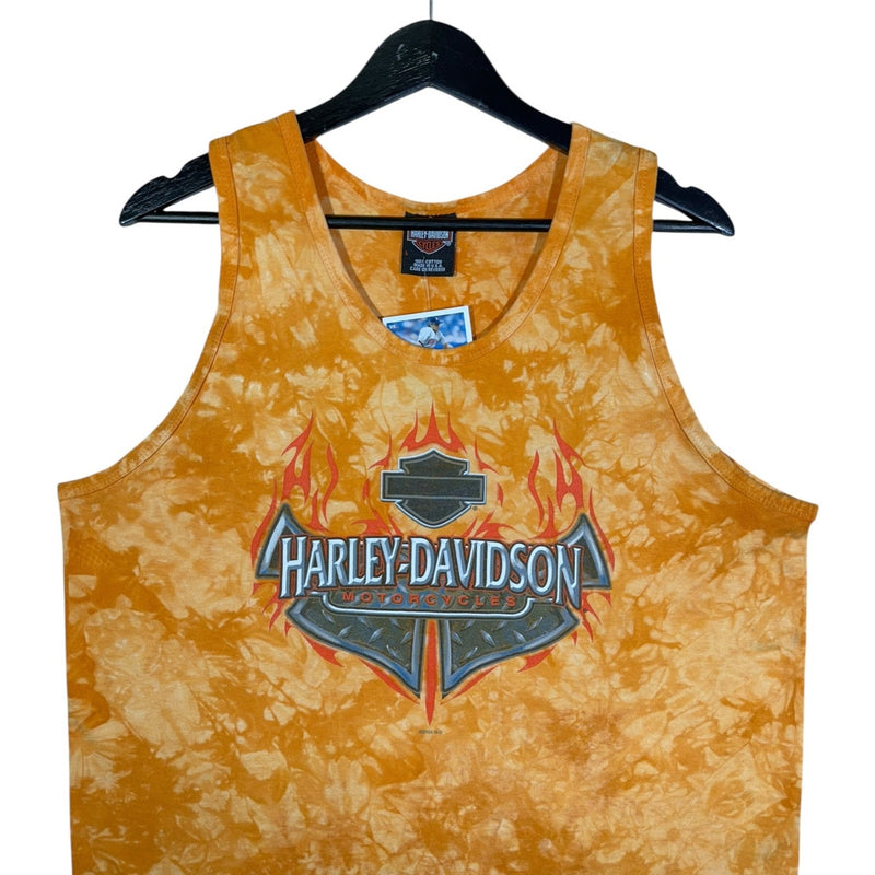 Vintage Harley Davidson Tie-Dye Tank Top