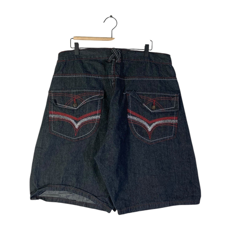 Vintage Jinzu Utility Denim Shorts 36x10