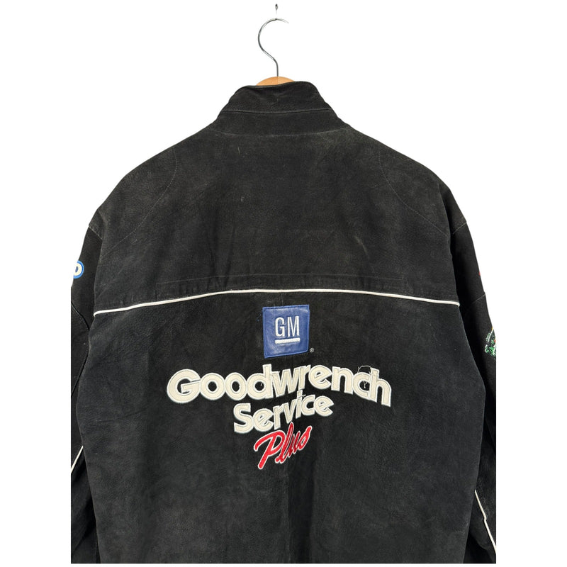 Vintage Goodwrench Service Racing NASCAR Leather Jacket