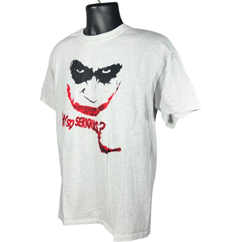 The Joker "Why So Serious?" The Dark Knight Movie Promo Tee