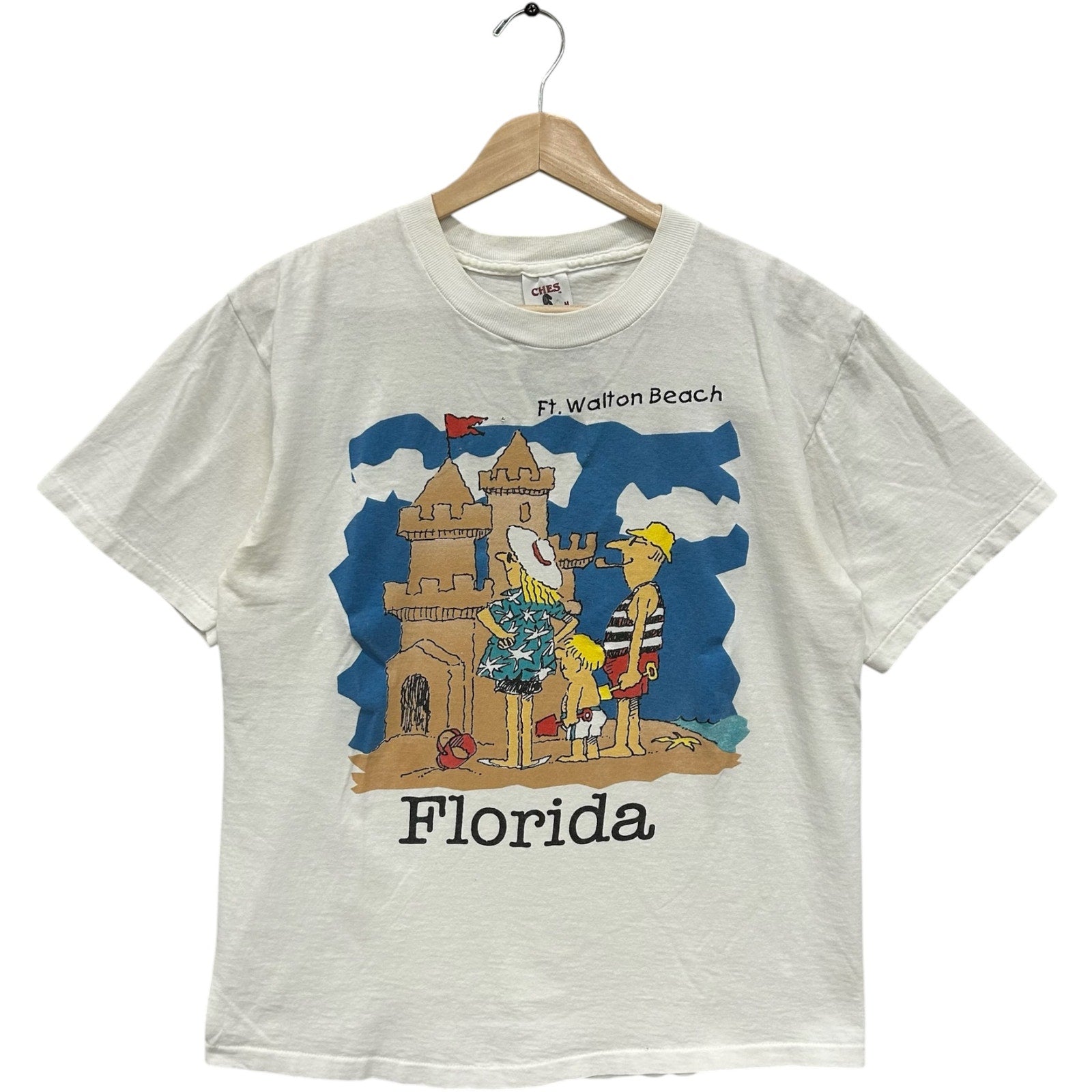 Vintage Ft. Walton Beach Florida Souvenir Tee