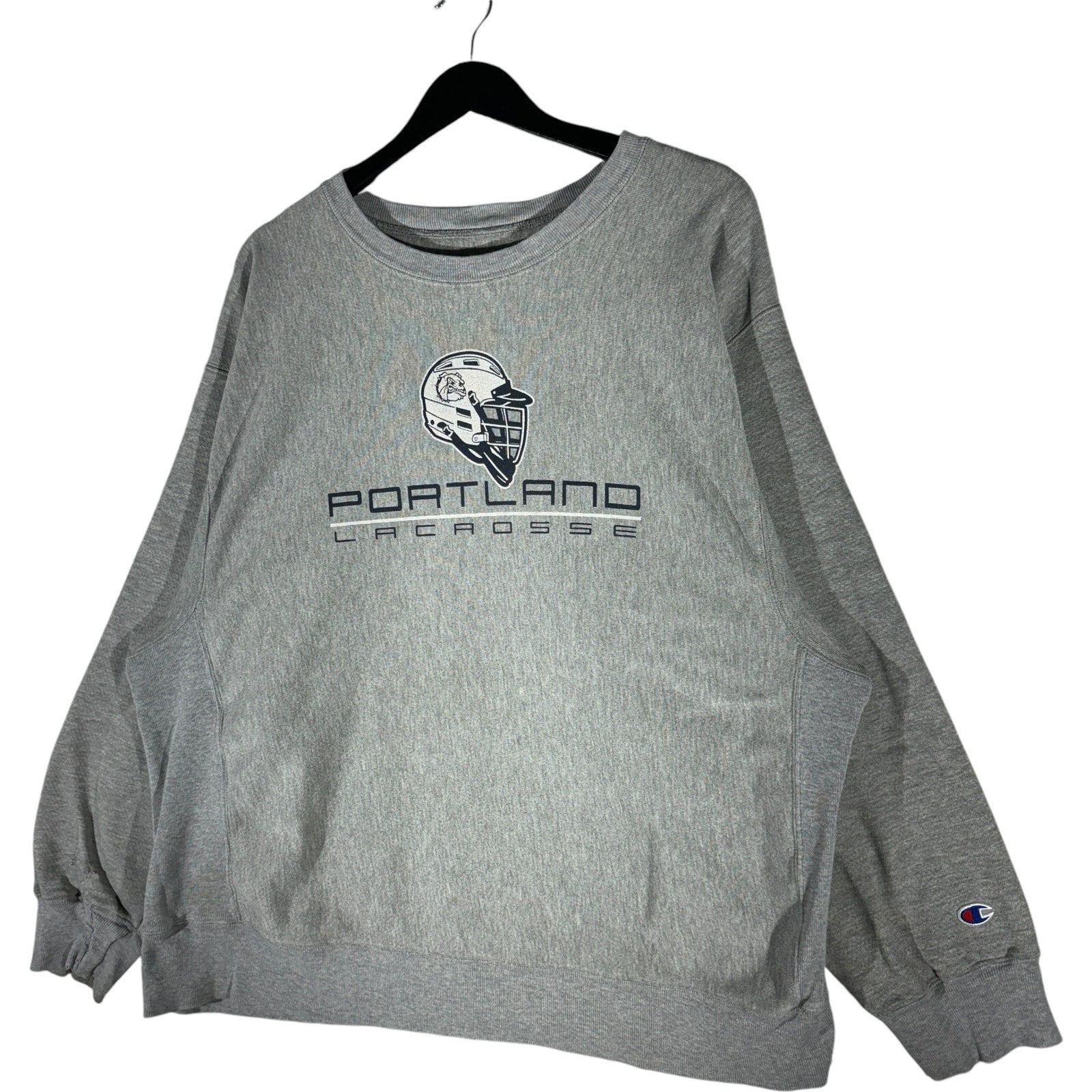 Vintage Champion Premium Reverse Weave Portland Lacrosse Crewneck