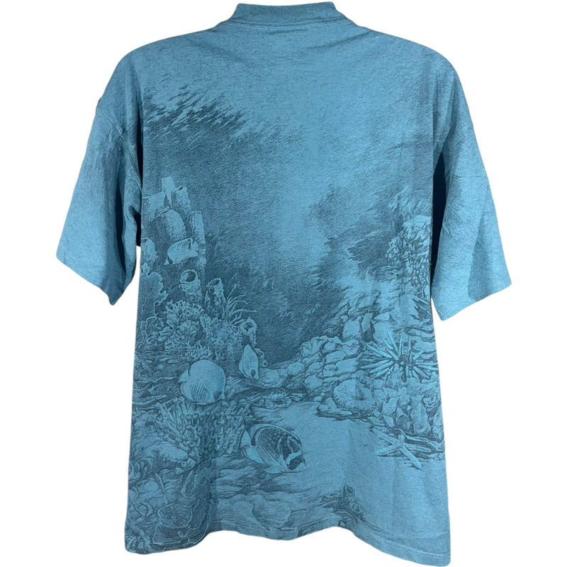 Vintage Sharks AOP Nature Tee