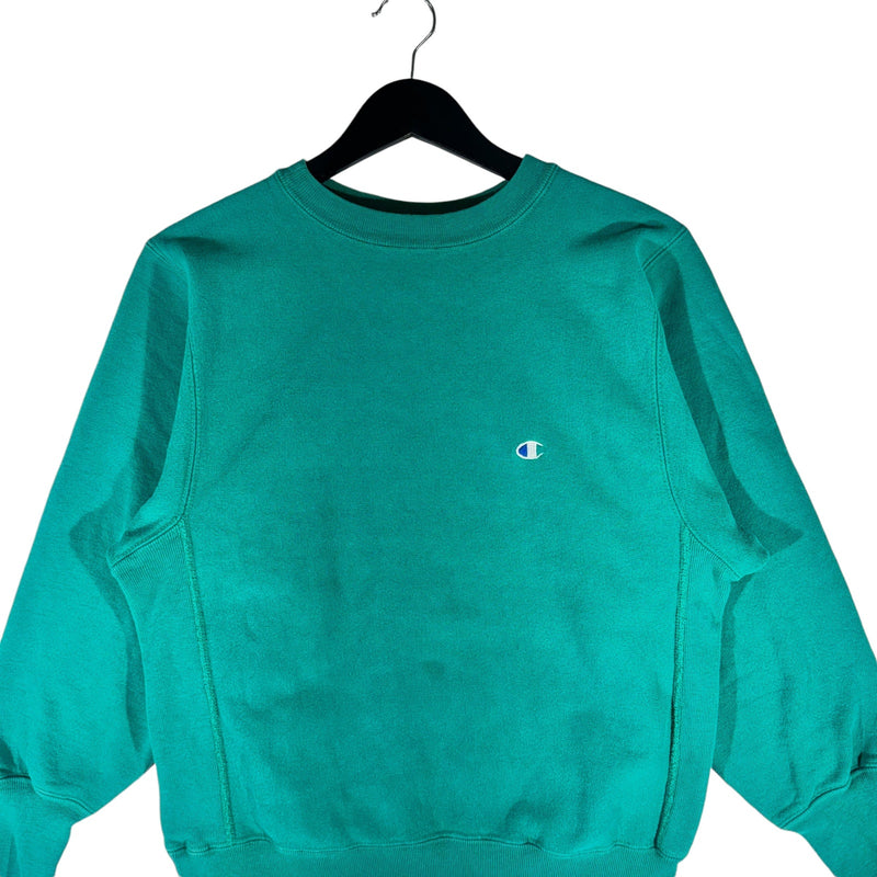 Vintage Champion Reverse Weave Logo Crewneck 90s