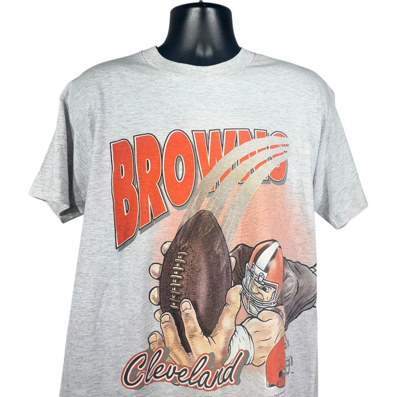 Vintage Salem Sportswear Cleveland Browns Wrap Around NFL Tee