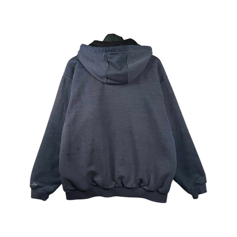 Vintage Carhartt Full Zip Distressed Hoodie