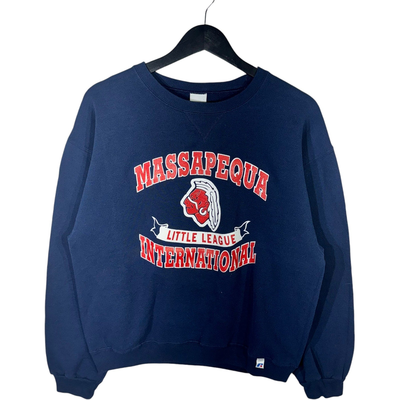 Vintage Massapequa Little League International Russell Crewneck