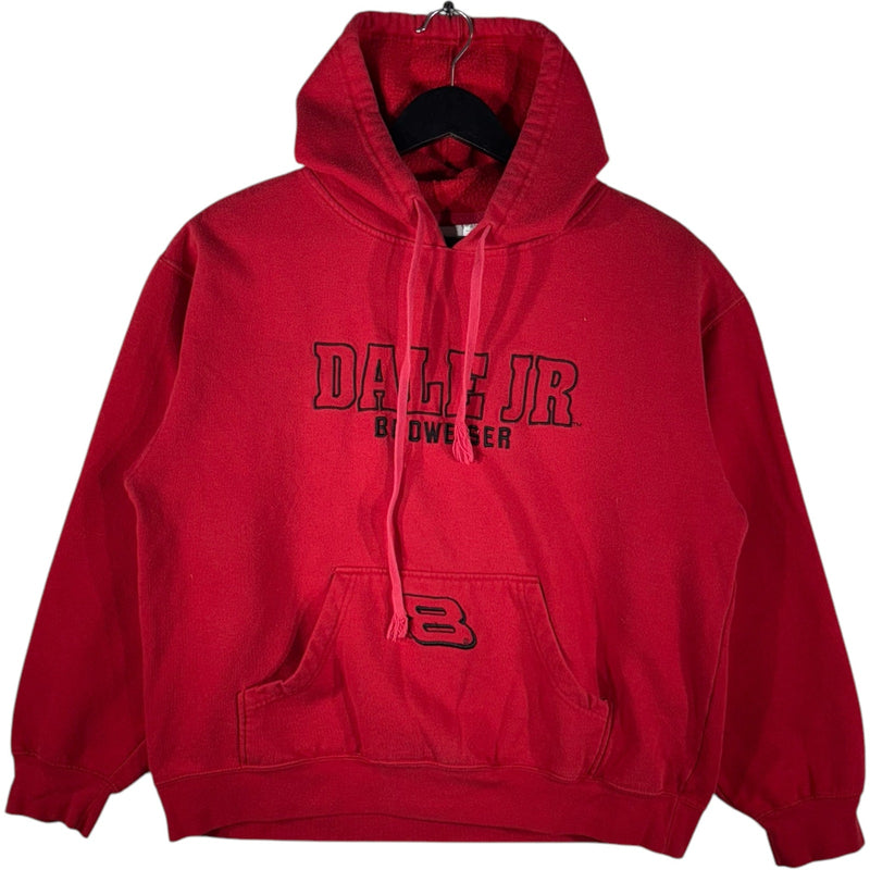 Vintage Dale Earnhardt Jr. Budweiser Spellout Nascar Hoodie