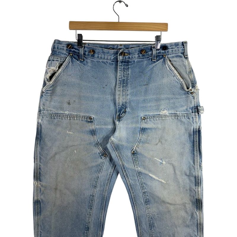 Vintage Carhartt Denim Double Knee Carpenter Pants