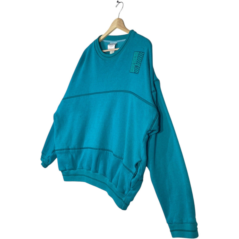 Vintage Adidas Line Details Sweatshirt Crewneck