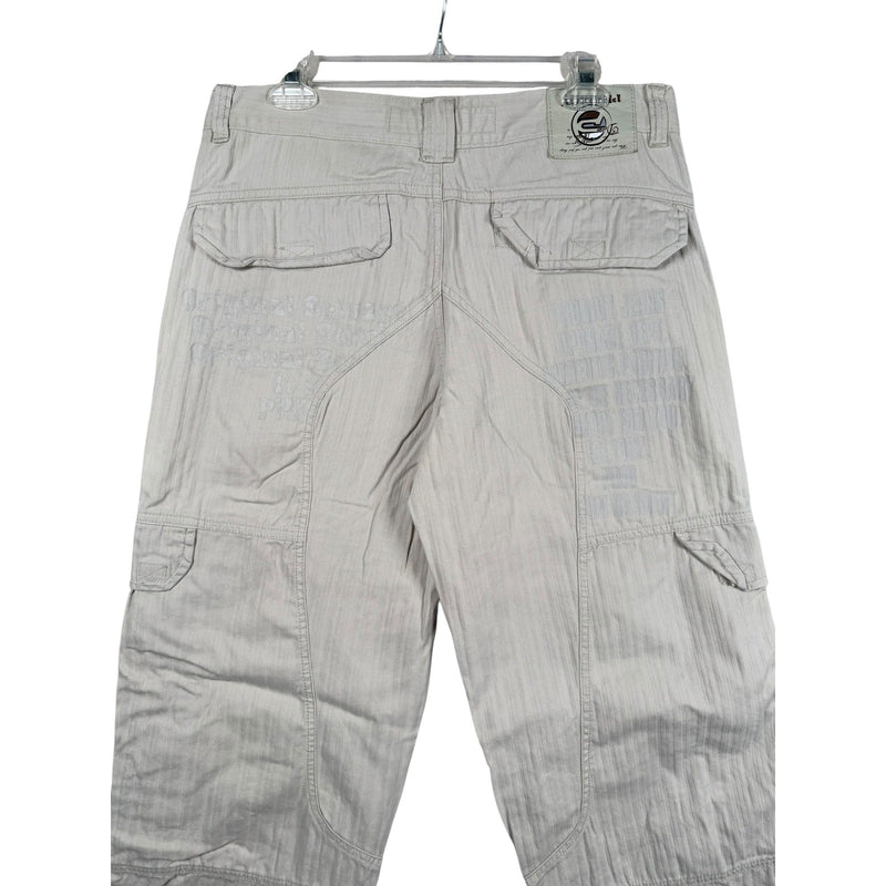 Vintage Prodigy Utility Pocket Adjustable Hem Cargo Pants 33