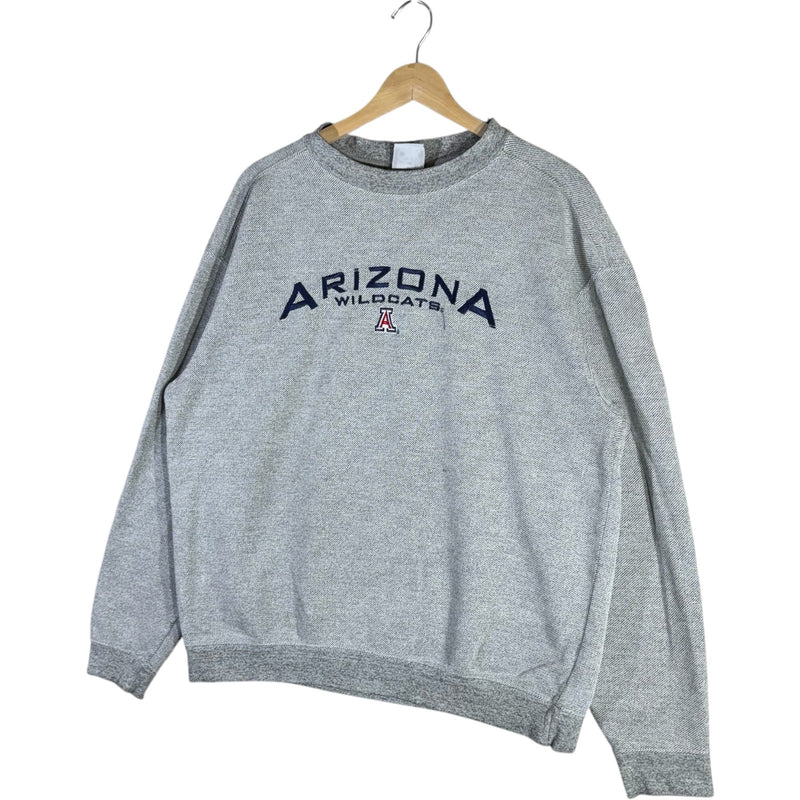 Vintage University Or Arizona Wildcats Arch Spellout Crewneck
