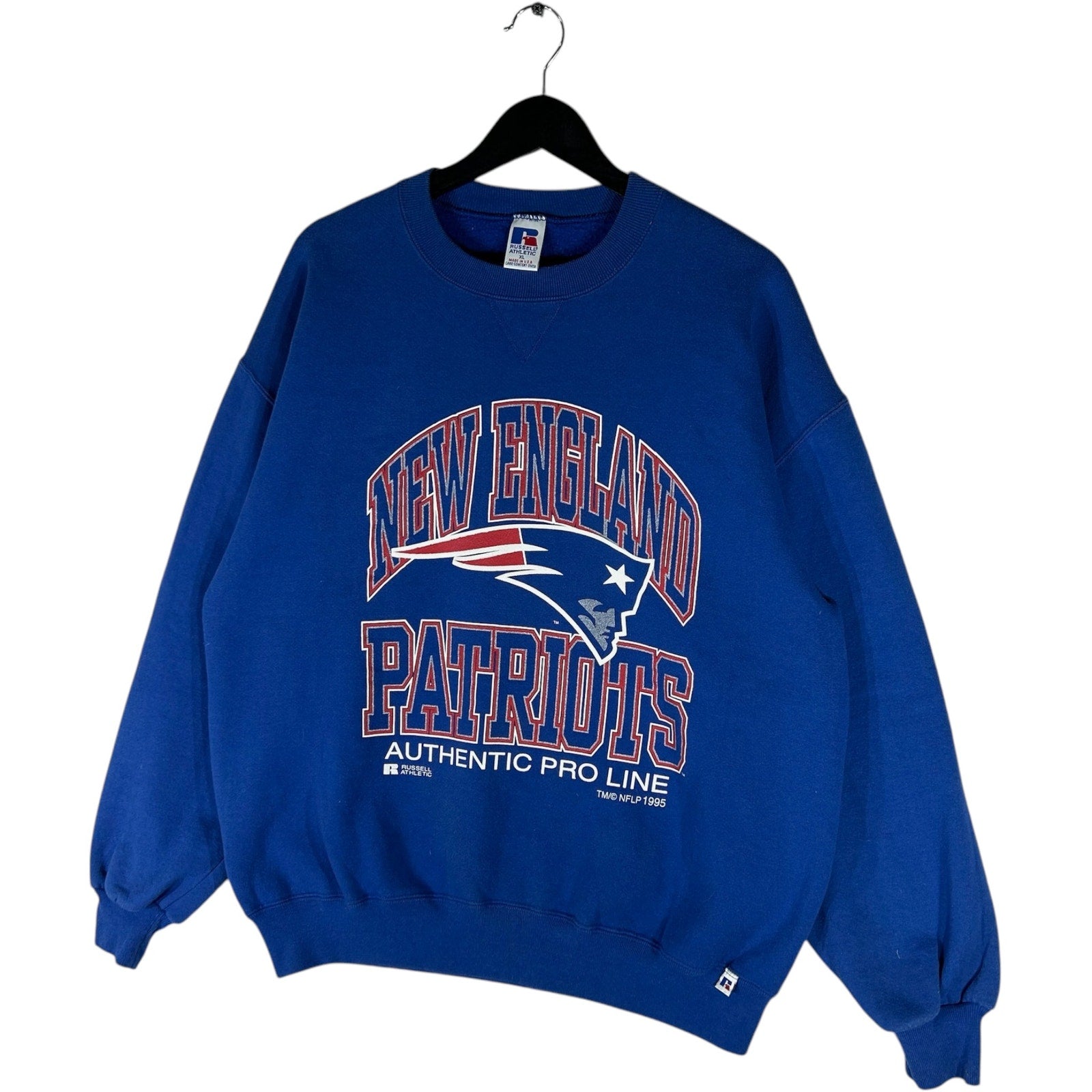 Vintage Russell Athletic New England Patriots Logo Crewneck