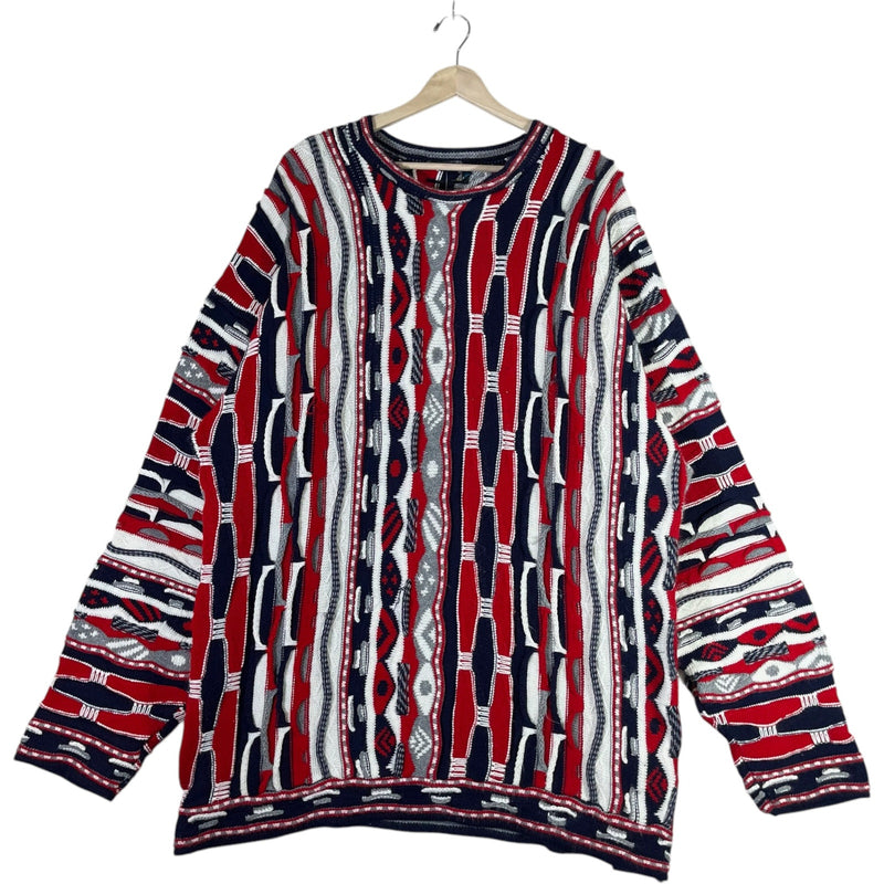 Vintage 3D Knit Sweater