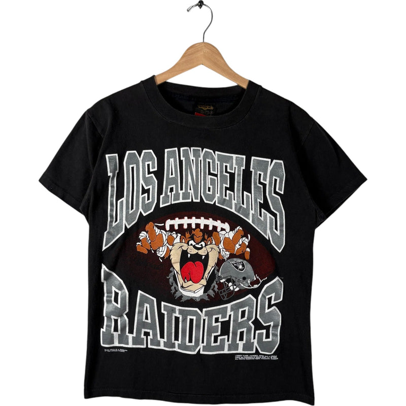 Vintage Los Angeles Raiders Looney Tunes Taz NFL Tee