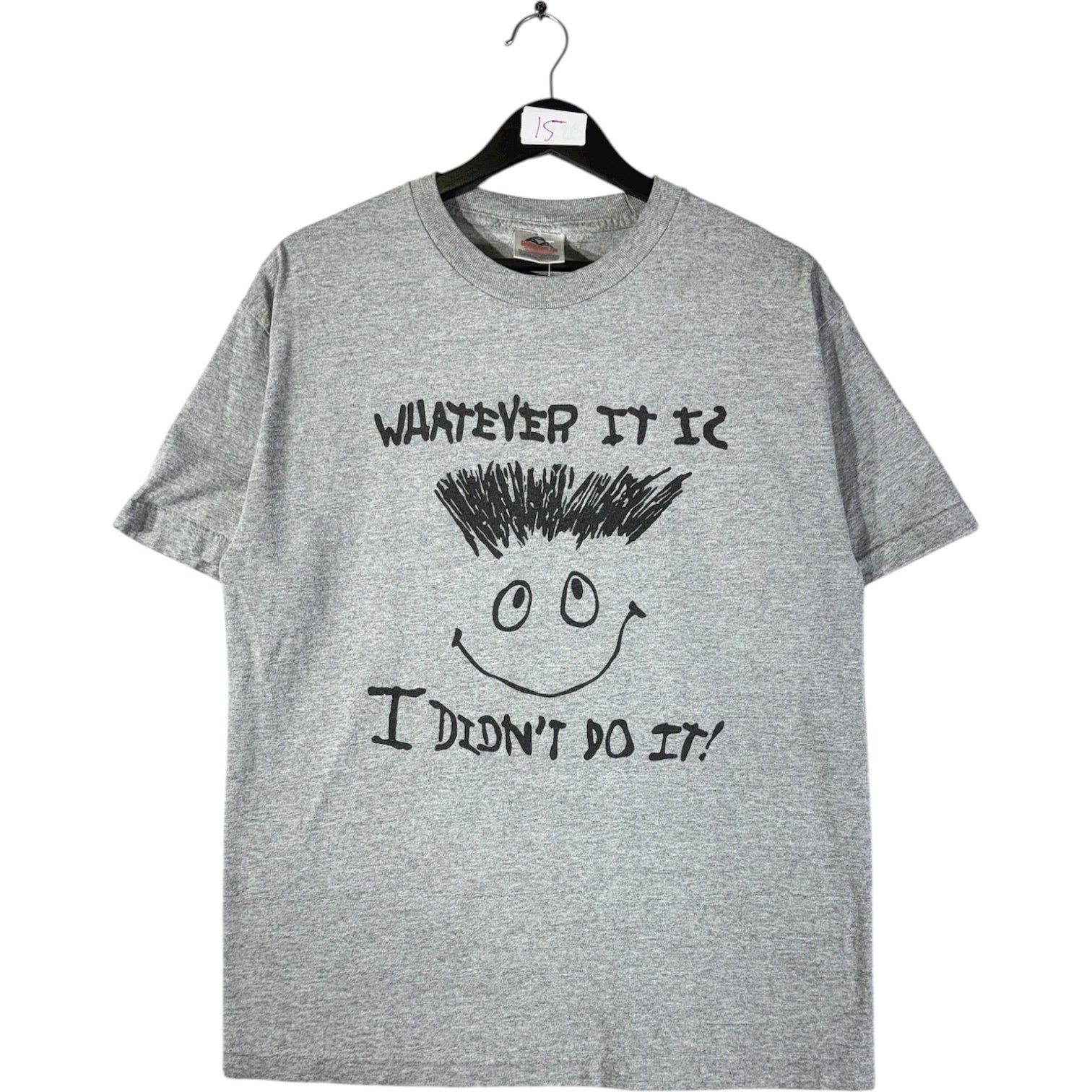 Vintage Funny Doodle Style Smiley T-Shirt