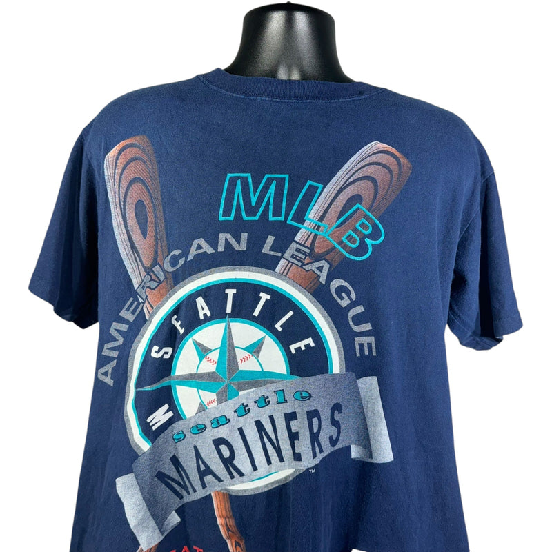 Vintage Seattle Mariners Catch The Fever Tee 1993