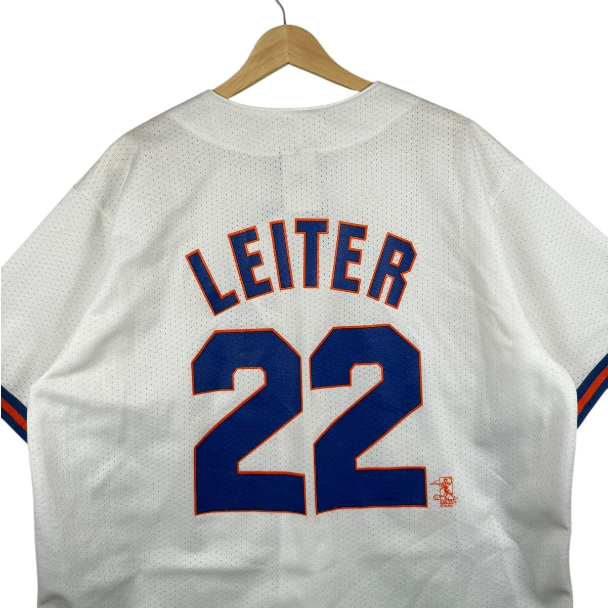 Vintage Majestic New York Mets Leiter #22 MLB Jersey