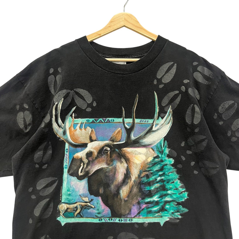 Vintage Moose AOP Nature Tee 90s