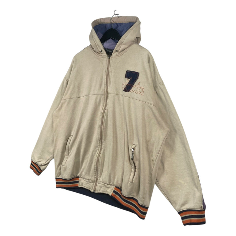 Vintage Dada Supreme 7 Stripes Full Zip Hoodie