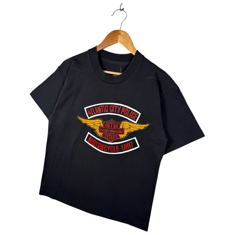 Vintage Harley Davidson Atlantic City Police T-Shirt