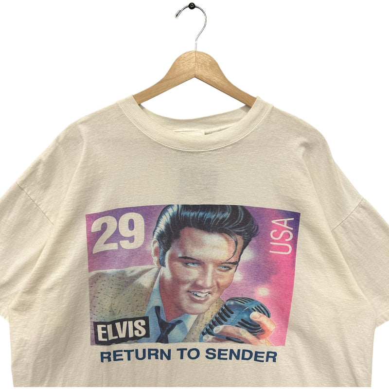 Vintage Elvis Presley Return To Sender Stamp Tee